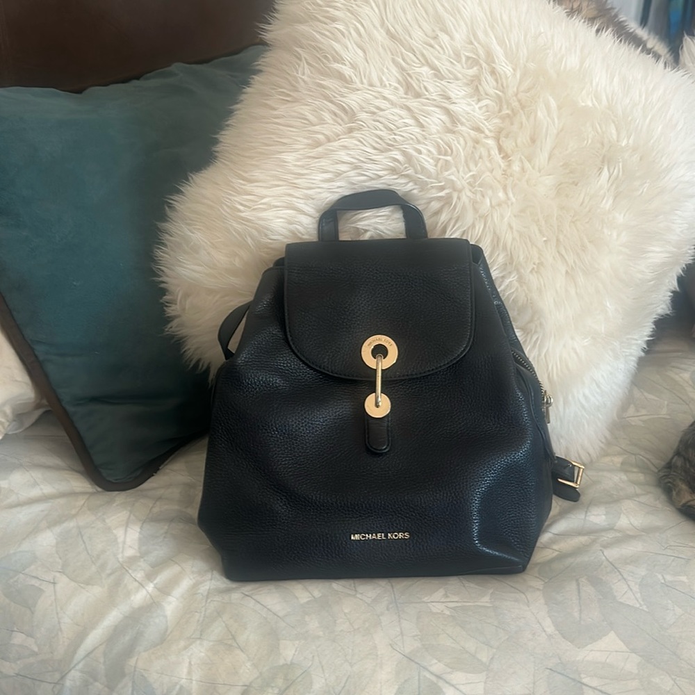 Michael Kors Leather Backpack